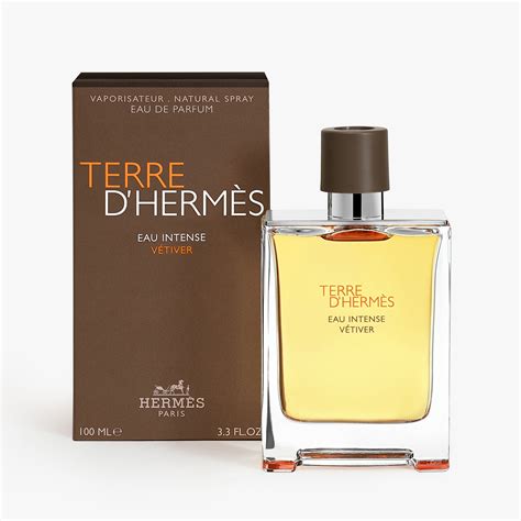 hermes eau intense|eau intense vetiver Hermes.